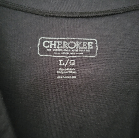 Black drape neck top - Picture 2 of 4